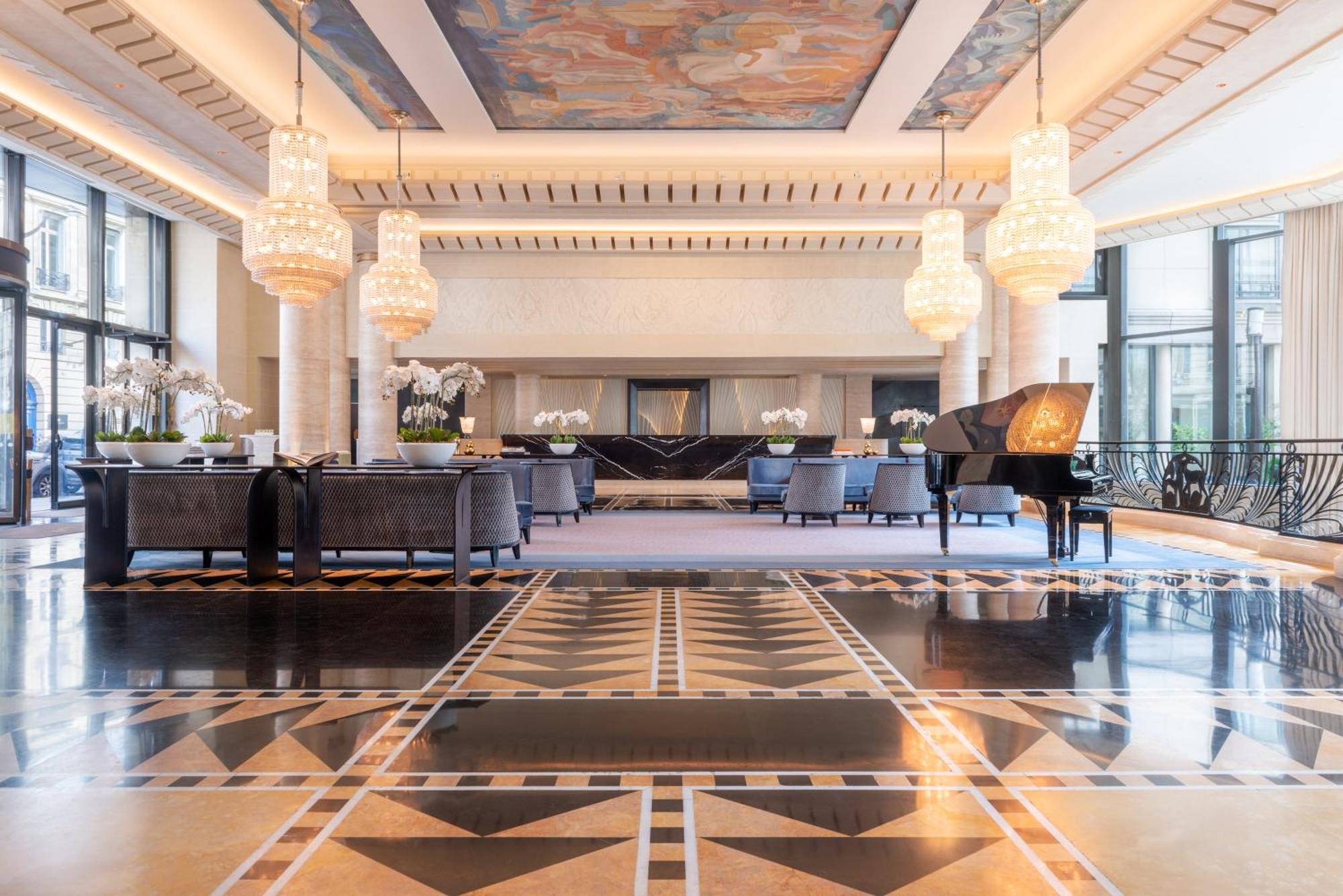 L'Hotel Du Collectionneur Paris Luaran gambar Lobby